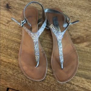 Steve Madden rhinestone sandals